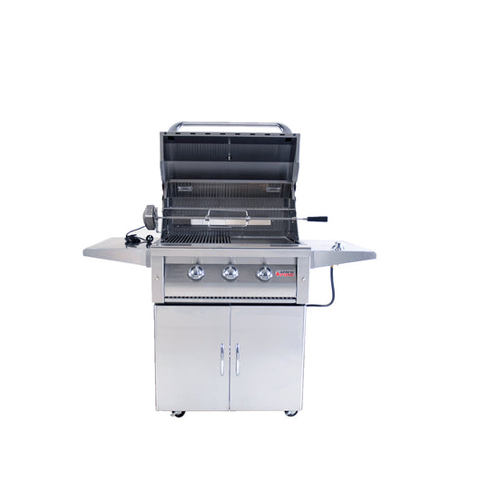 Deluxe - 30″ Gas BBQ + FREE BBQ POWER BUNDLE