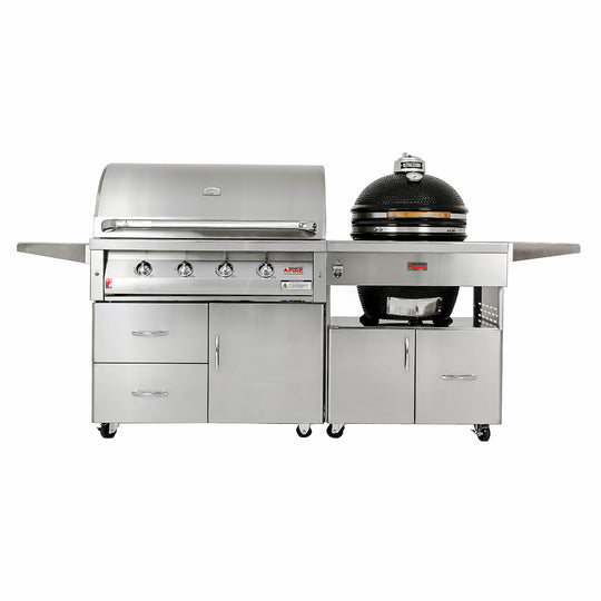 Deluxe 42” + Kamado Combo