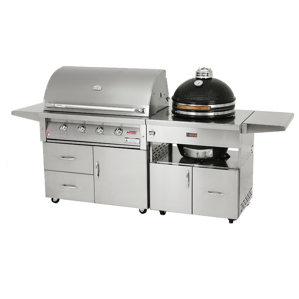 Deluxe 42” + Kamado Combo