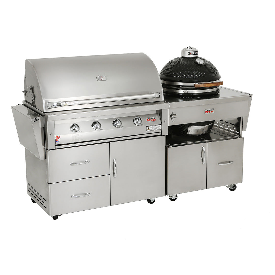 Deluxe 42” + Kamado Combo