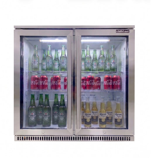 Double Door Alfresco Fridge