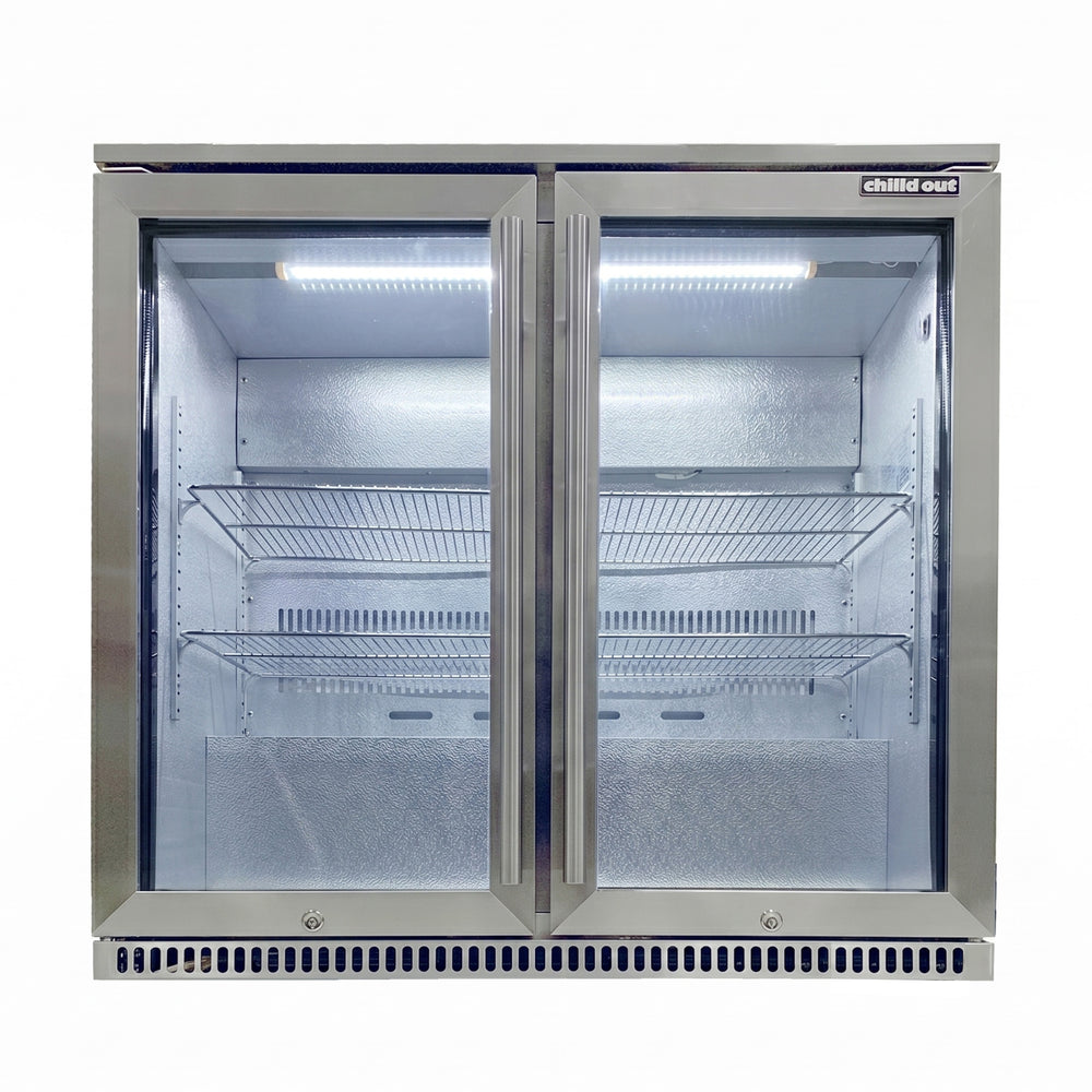 Double Door Alfresco Fridge