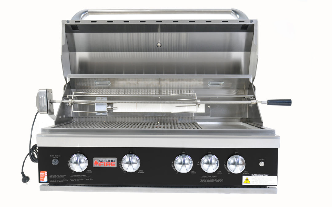 Classic - 38″ Gas BBQ Head Unit | For In-Build