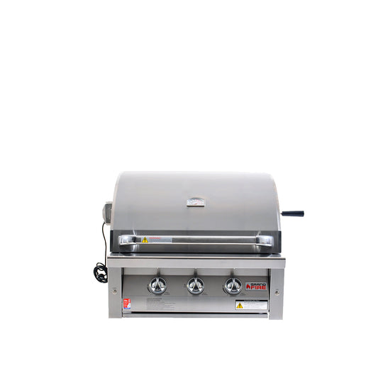 Deluxe 30" Gas BBQ Head Unit | For In-Build