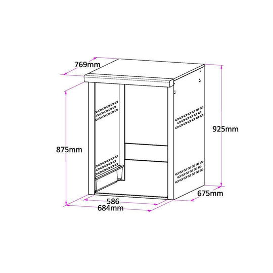 Fridge Module | Single Door | Deluxe Series