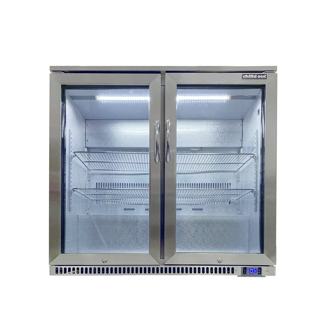Double Door Alfresco Fridge