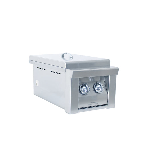 Double Side Burner | For In-Build | LPG | Flame Failure