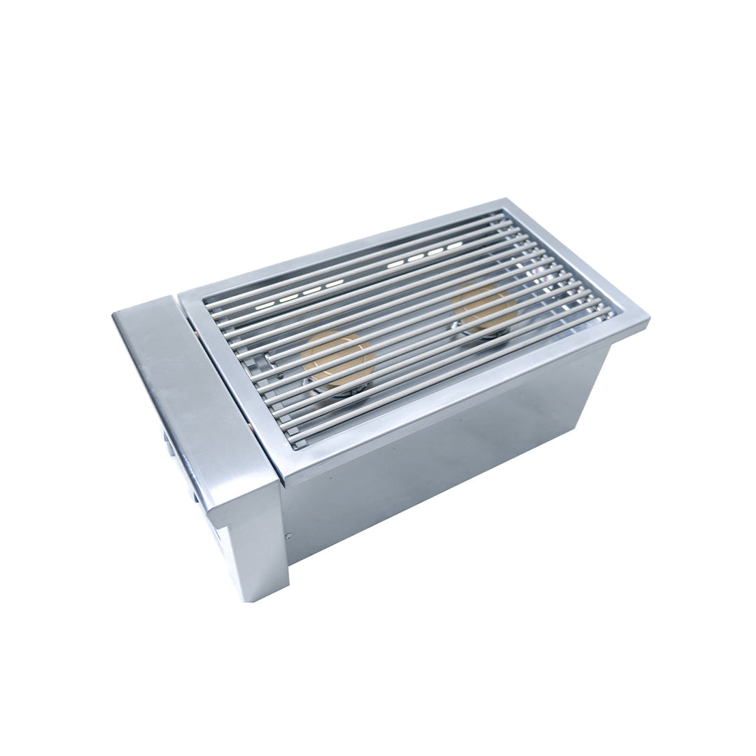 Double Side Burner | For In-Build | LPG | Flame Failure