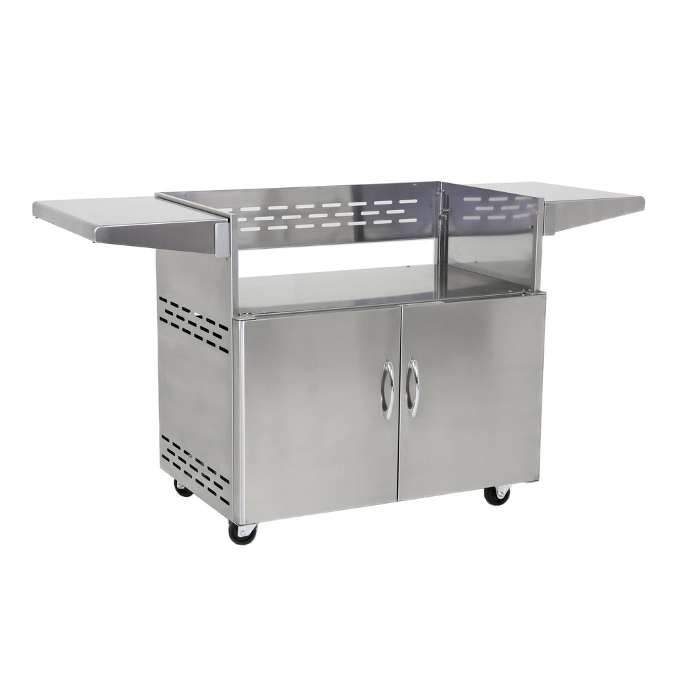 Classic Stainless Steel  38″ BBQ Cart