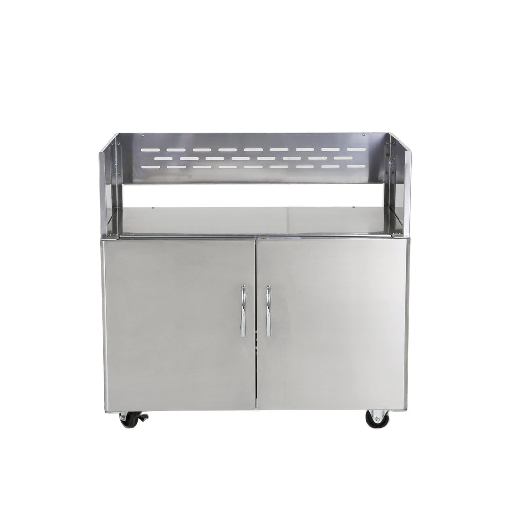 Classic Stainless Steel  38″ BBQ Cart